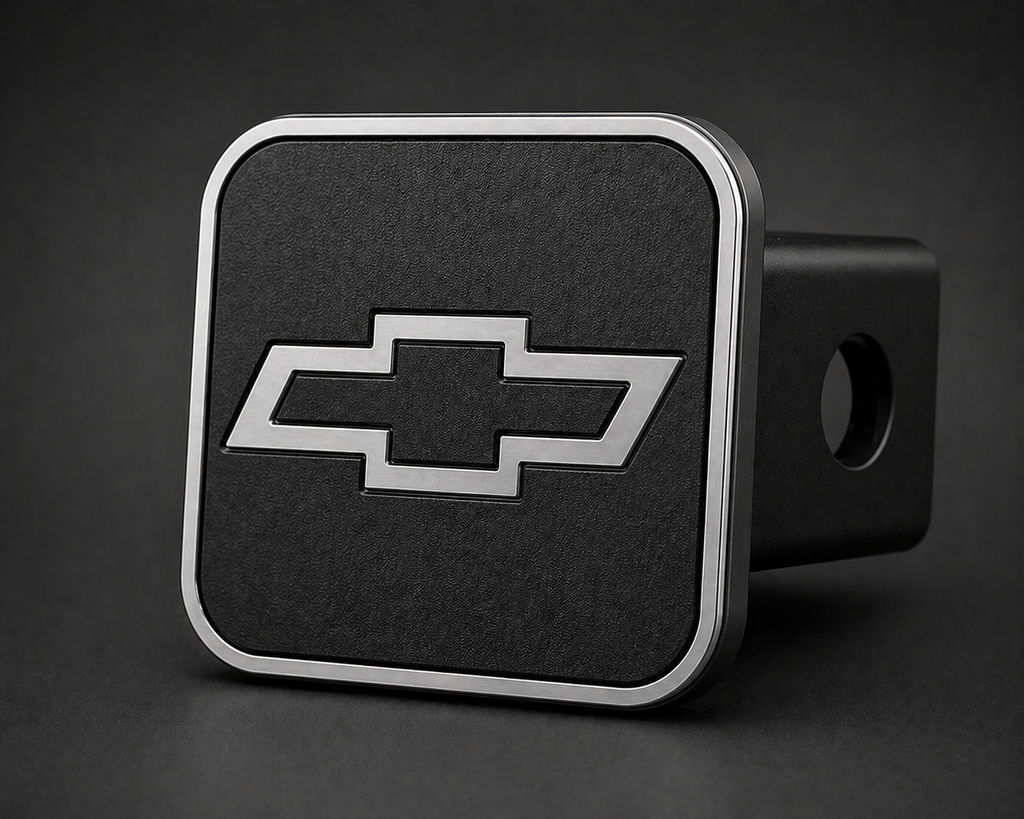 2" Trailer Hitch Cover – Truck Logo Designs (Chevy, Ford, GMC & More) | Fits Standard 2 Inch Receiver
