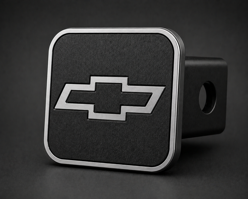 2" Trailer Hitch Cover – Truck Logo Designs (Chevy, Ford, GMC & More) | Fits Standard 2 Inch Receiver
