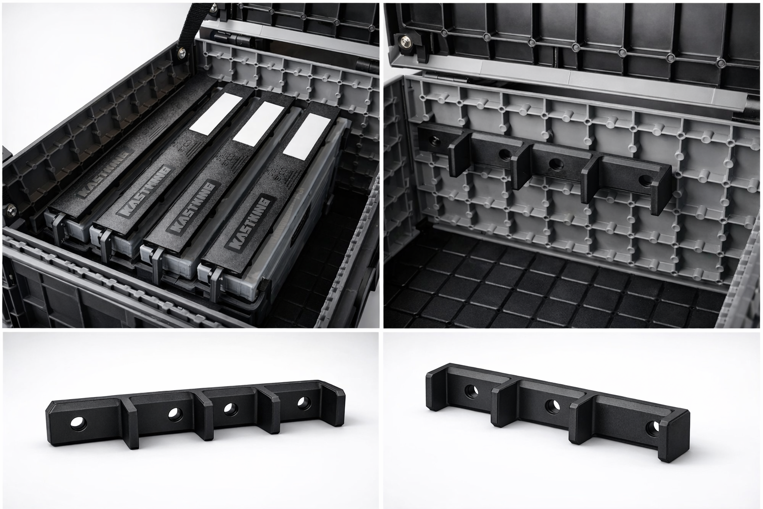 Divider System for 3700 Tackle Boxes | Kayak Fishing Organizer Insert | Designed For YakAttack BlackPak Crates