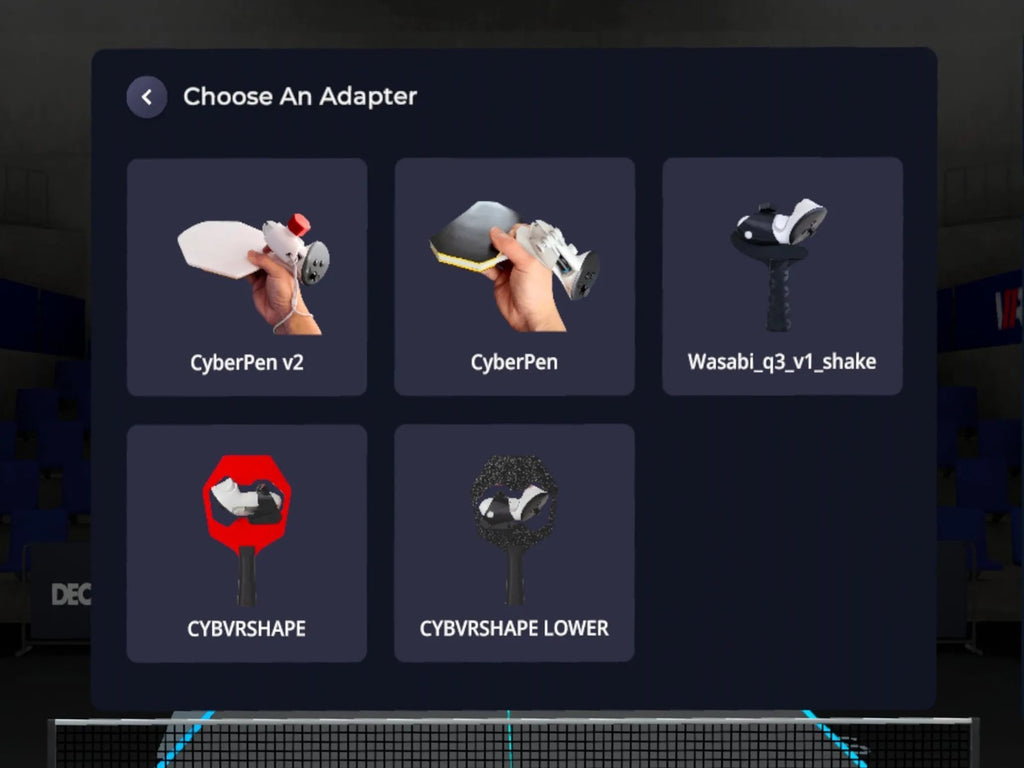 CYBVRSHAPE USA Edition Meta Quest 3 & 3S Table Tennis Adapter for 11Eleven Vr Game