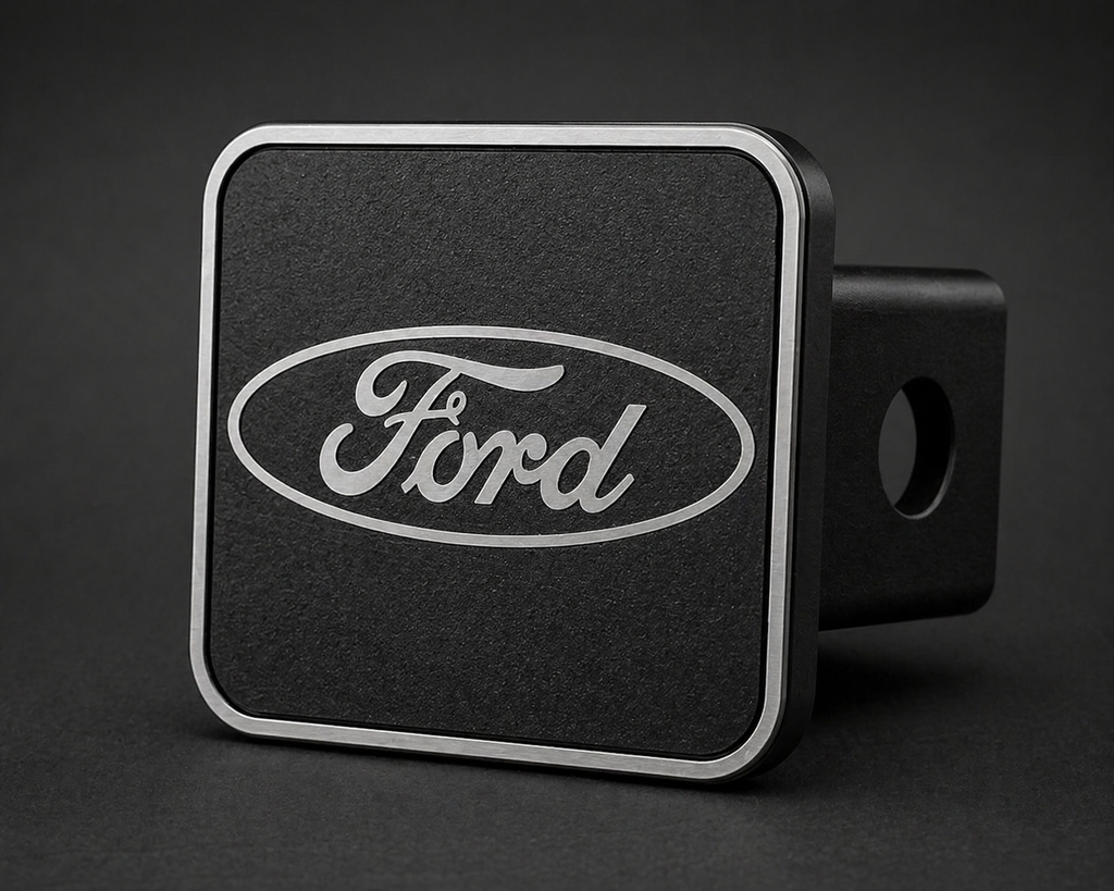 2" Trailer Hitch Cover – Truck Logo Designs (Chevy, Ford, GMC & More) | Fits Standard 2 Inch Receiver