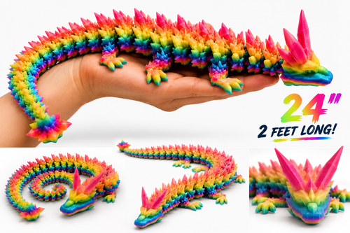 2ft Articulated Glow Dragon