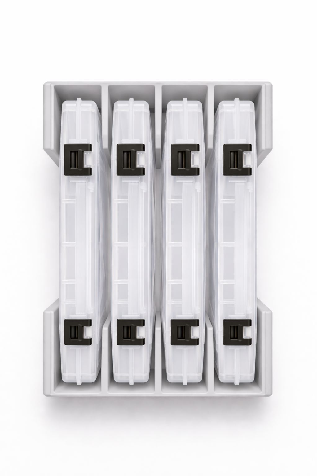 3700 Tackle Box Organizer – 4 Slot Boat Storage Compartment Organizer