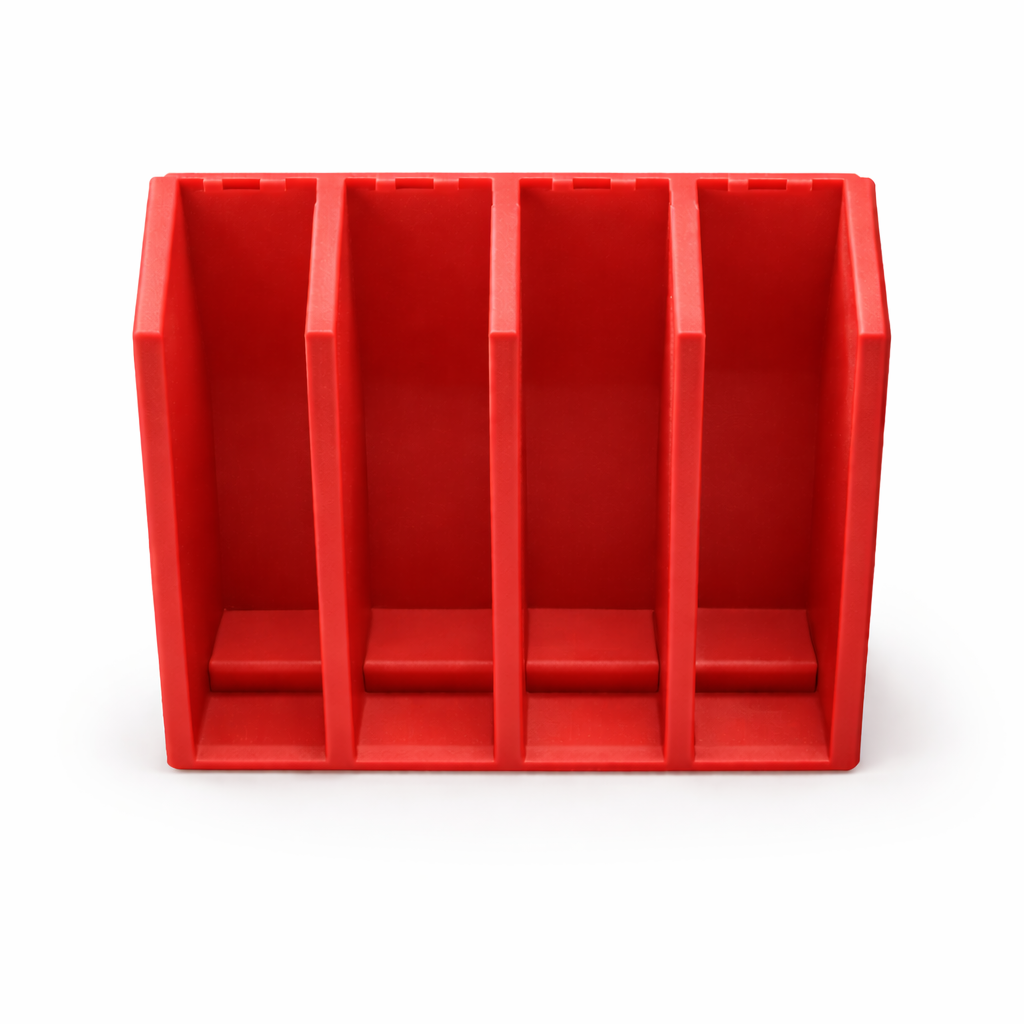 3700 Tackle Box Organizer – 4 Slot Boat Storage Compartment Organizer